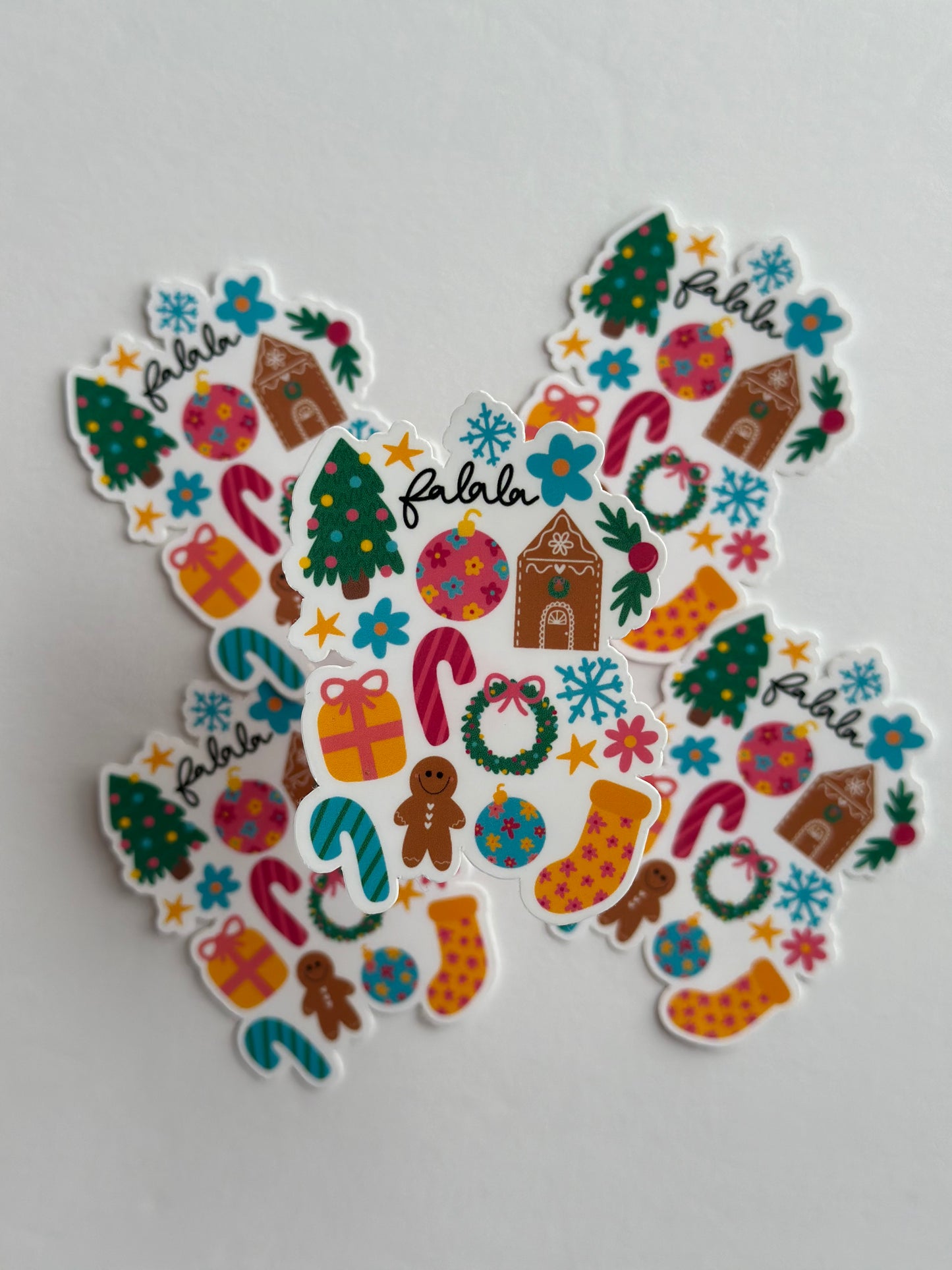 Christmas Doodles Sticker