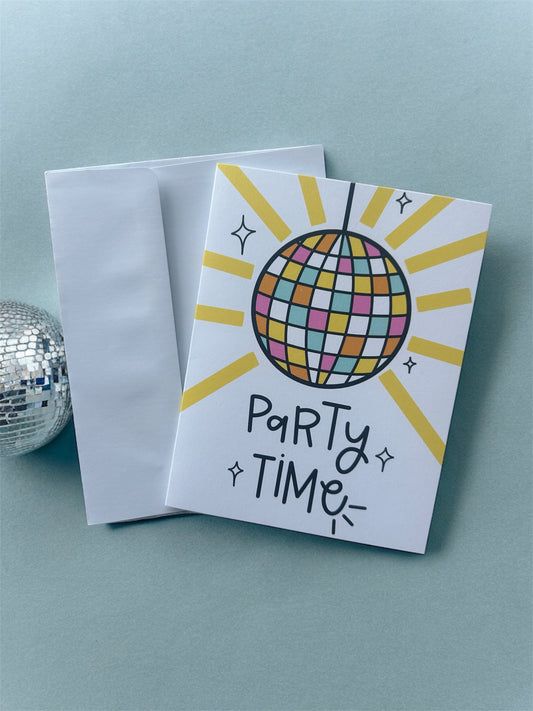 Party Time Greeting Card