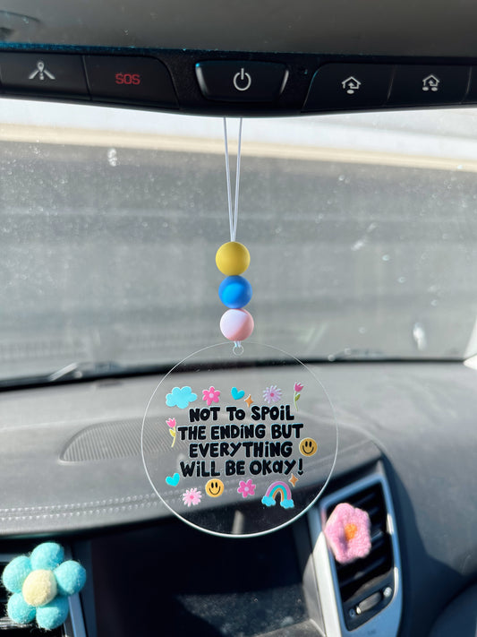 Not To Spoil The Ending Cutie Car Charm