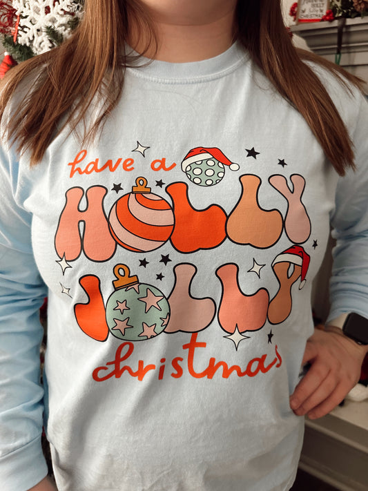 Holly Jolly Christmas Long Sleeve