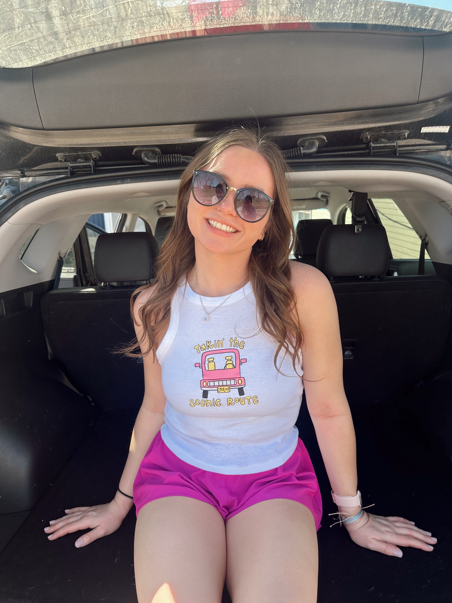 Takin' The Scenic Route Tank