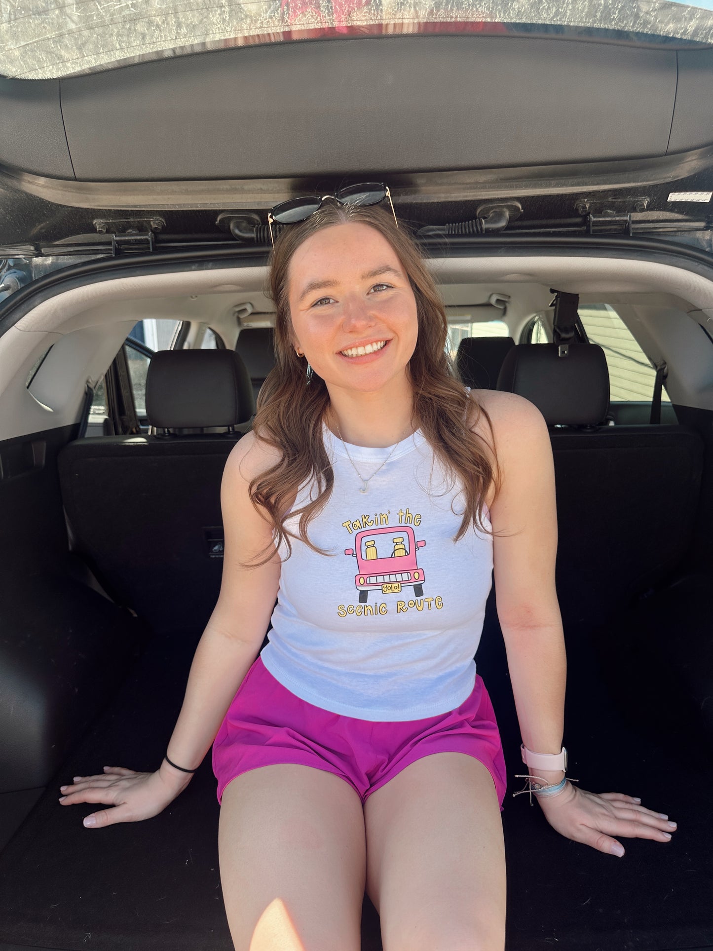 Takin' The Scenic Route Tank