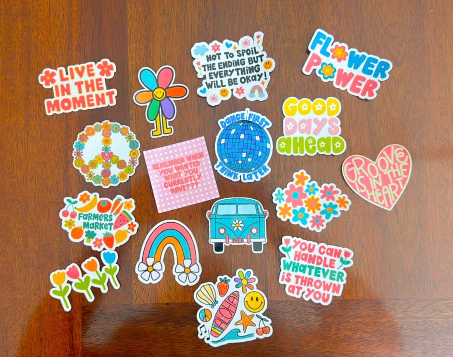 Flower Power Sticker