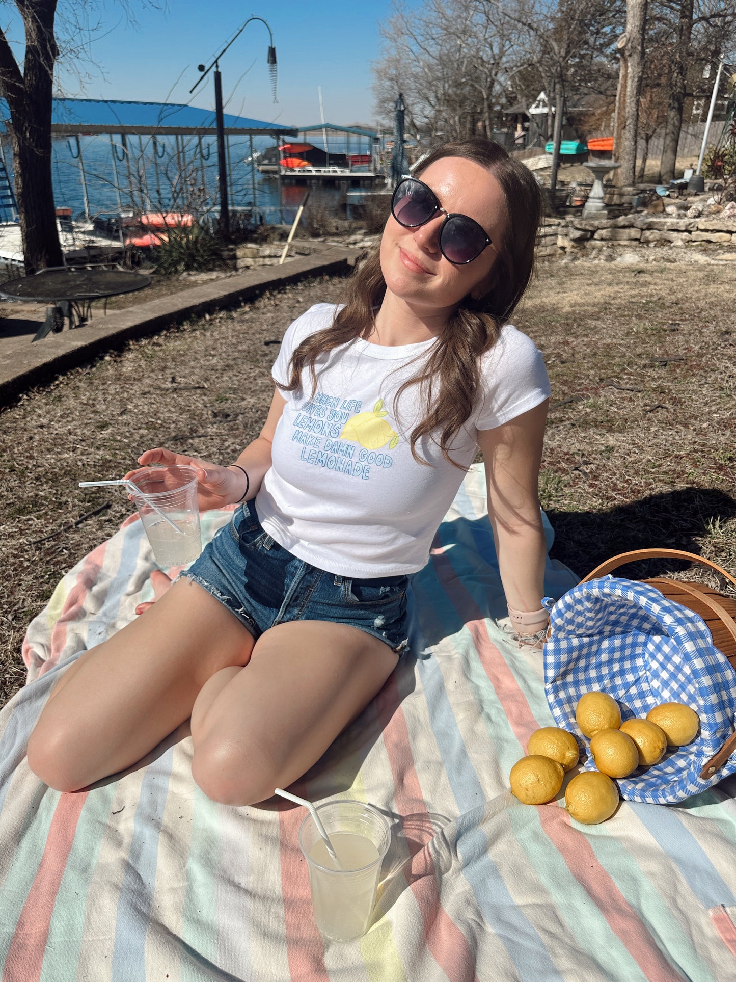 When Life Gives You Lemons Baby Tee
