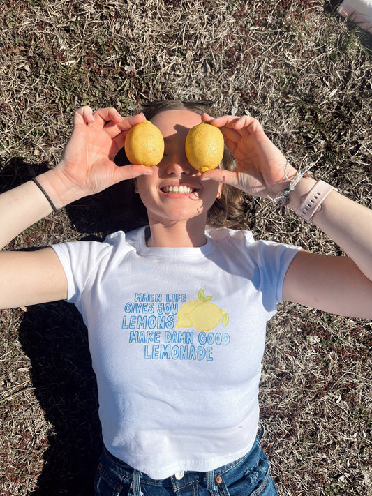 When Life Gives You Lemons Baby Tee