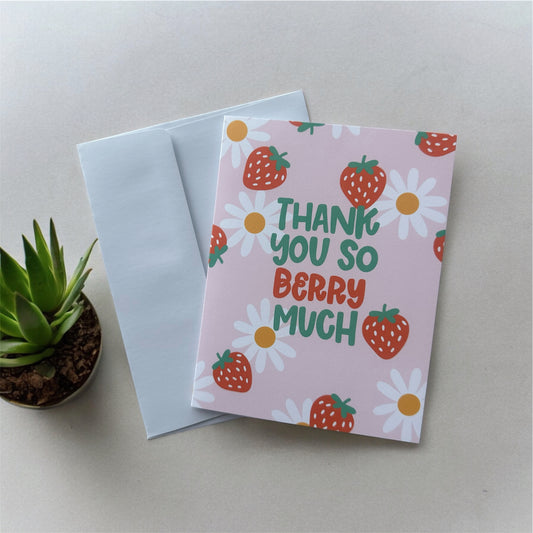 Thank you berry much Greeting Card