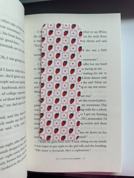 Little Strawberry Bookmark