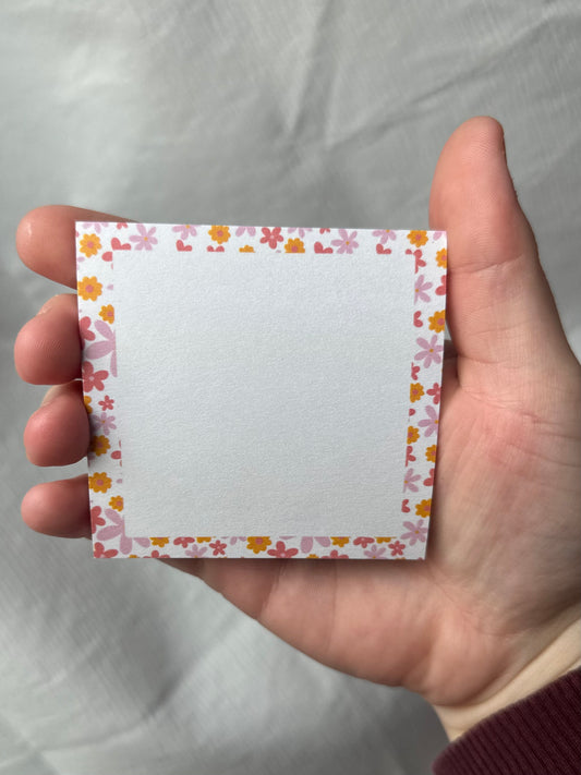 Groovy Floral Sticky notes