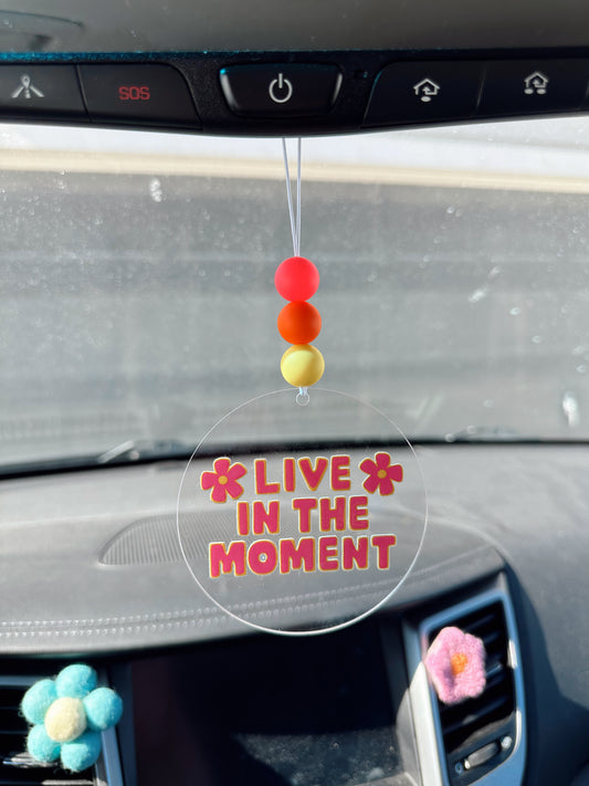 Live In The Moment Cutie Car Charm