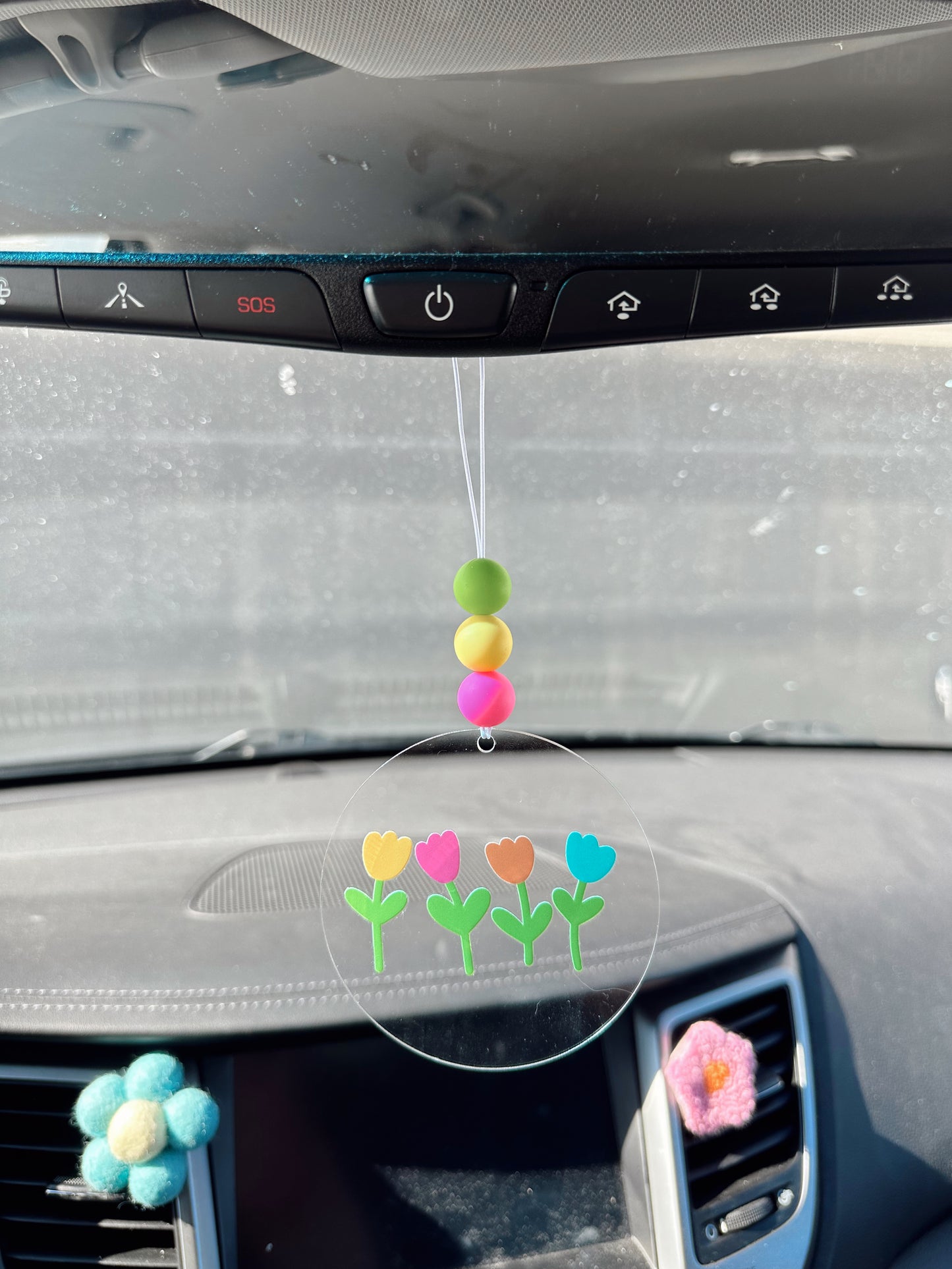 Tulip Cutie Car Charm